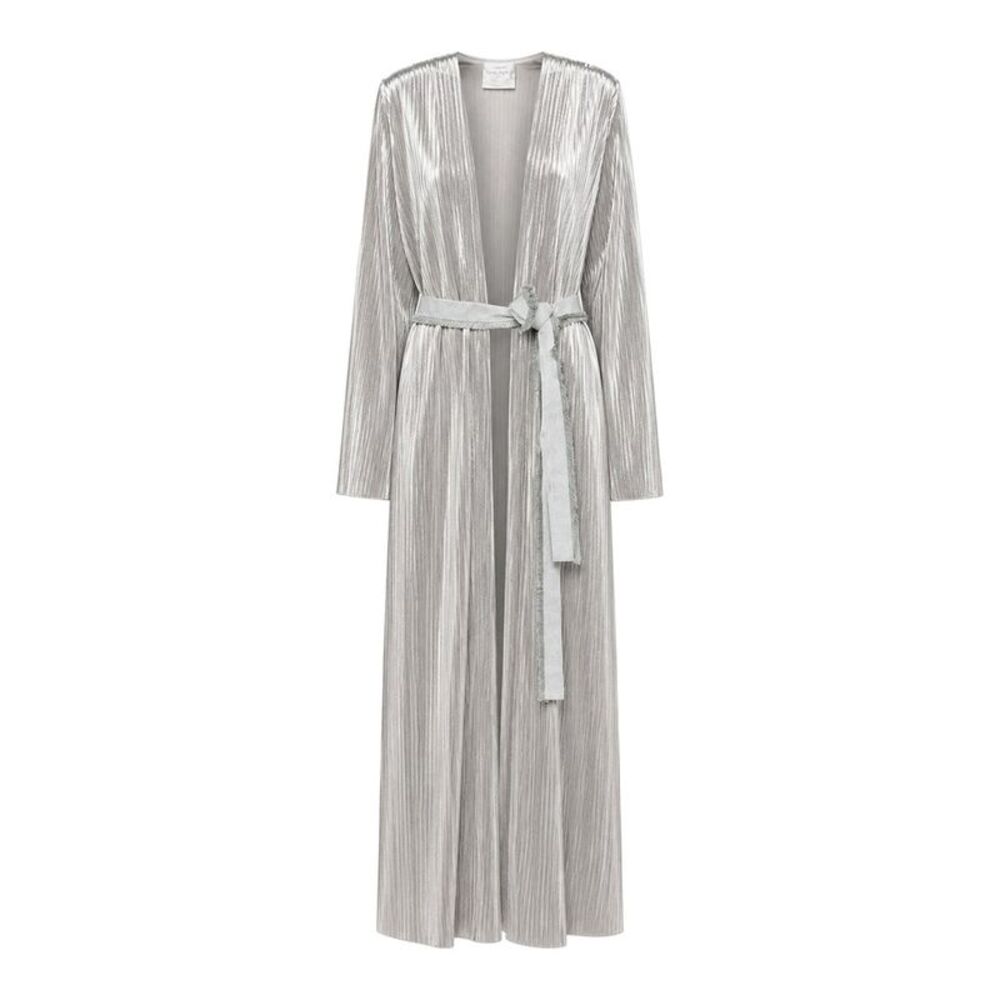 Forte Forte Women Velvet-Effect Pleated Jersey Robe